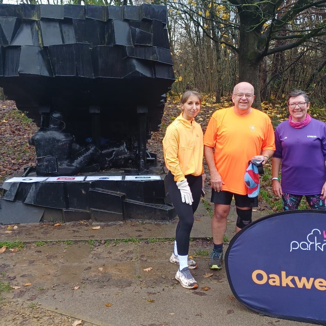 My first park run with client Ken December 2025